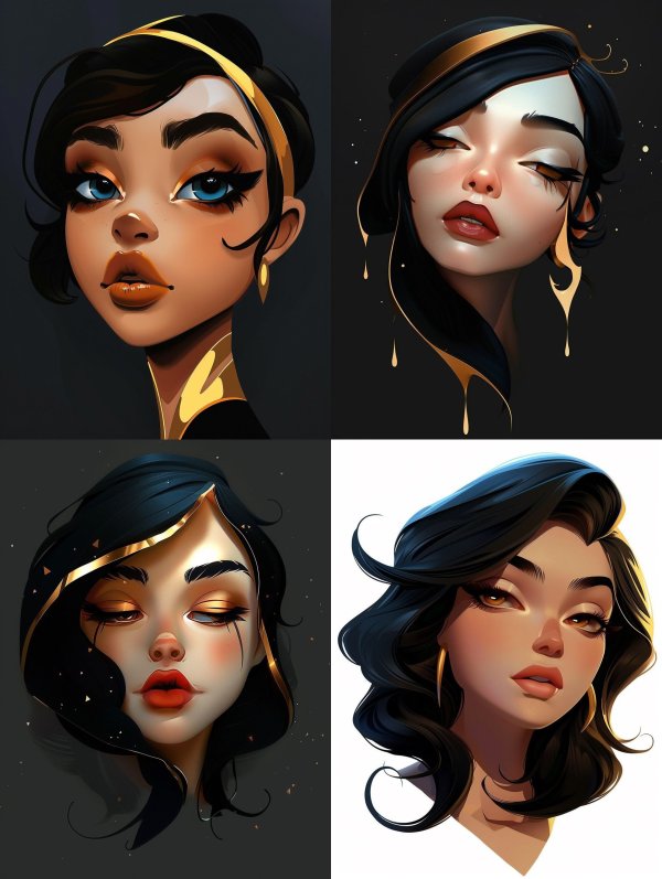 Golden Gaze Elegance 2