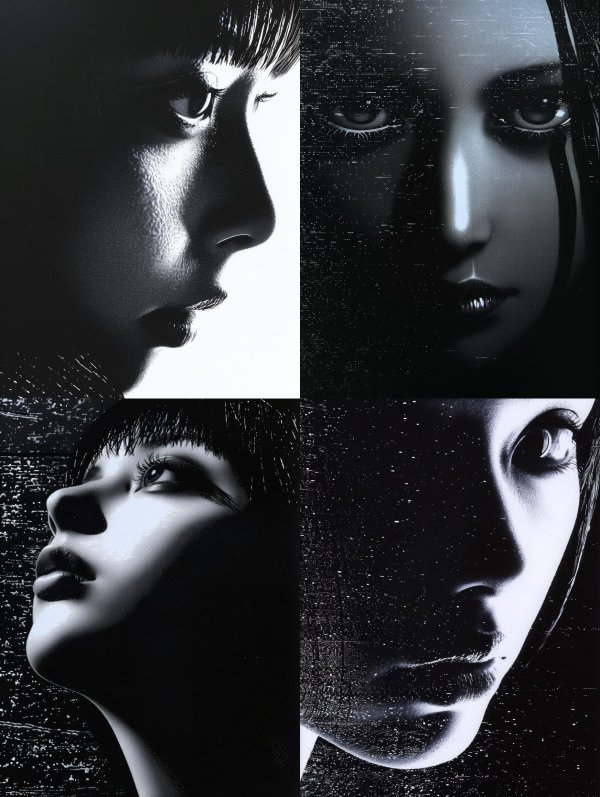 High Contrast Noir Portraiture