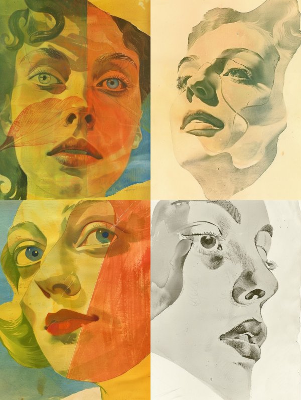 Chromatic Duality Portrait