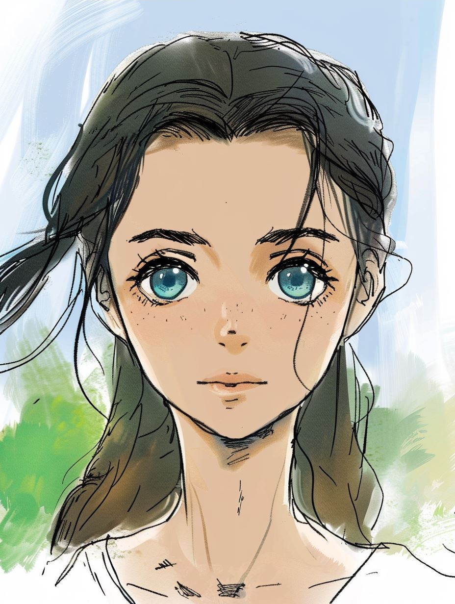 Soft Pastel Dreamy Portrait - Image 3