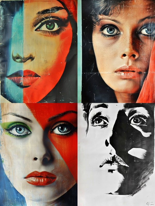 Chromatic Split Portrait