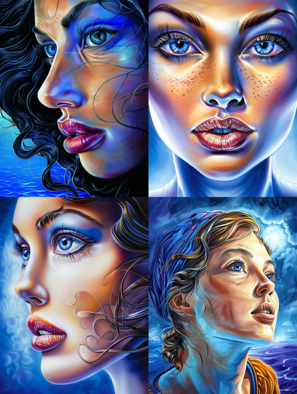 Neon Azure Dream