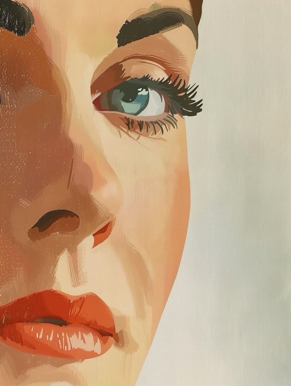 Sun Drenched Serene Portrait - Image 3