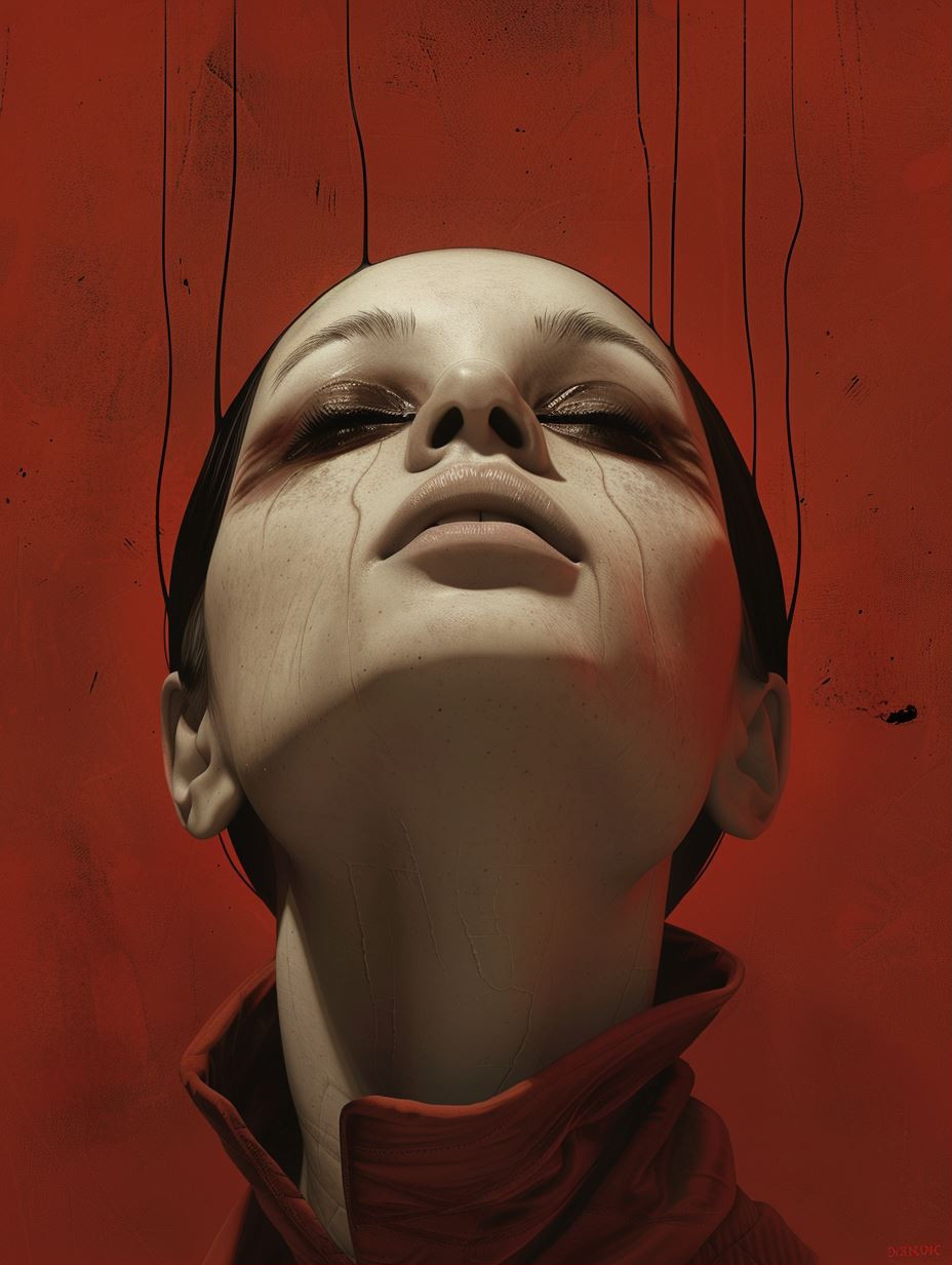 Crimson Echoes of Silence
