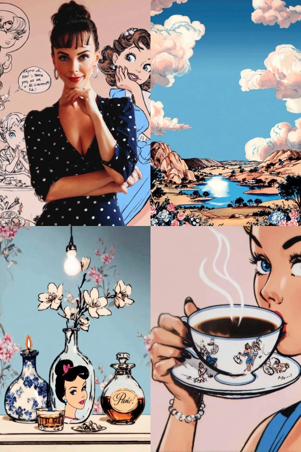 Vintage Comic Fusion