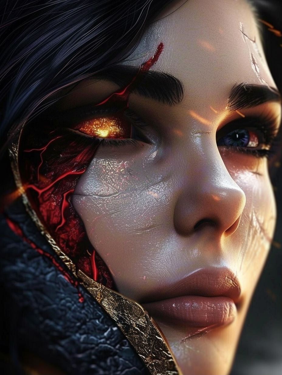 Molten Soul Portrait - Image 1