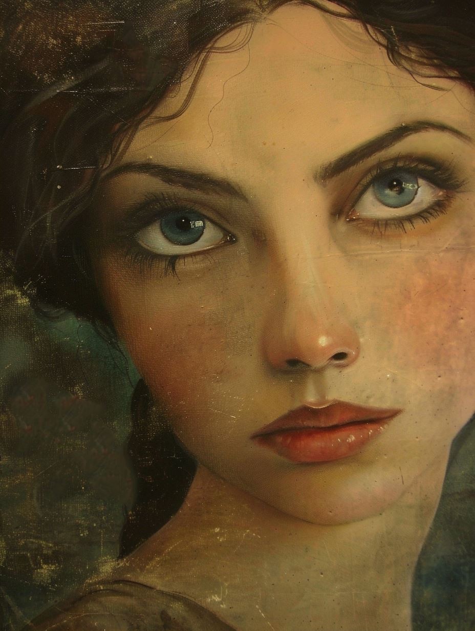 Mystic Amber Gaze