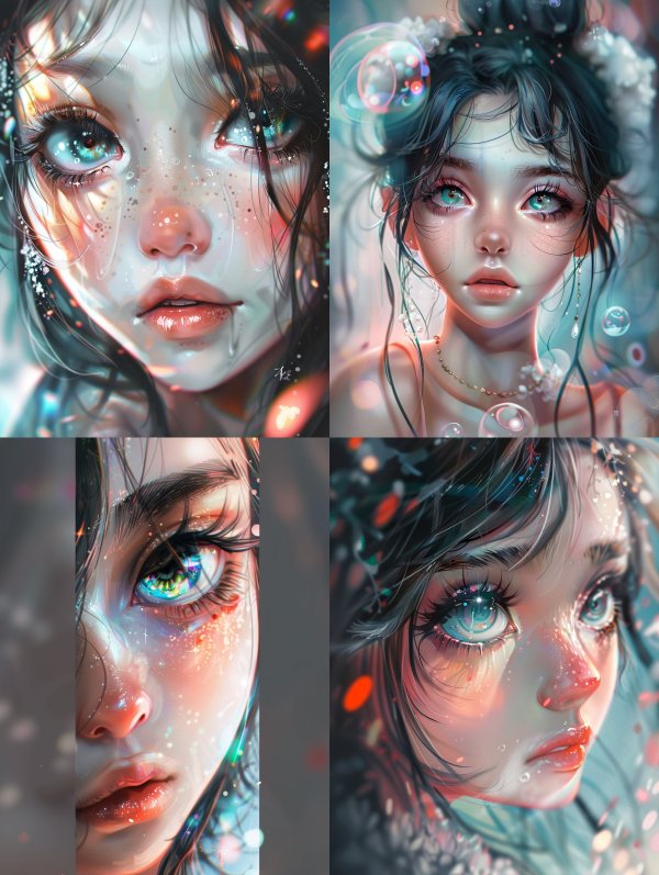 Celestial Dewdrop Gaze