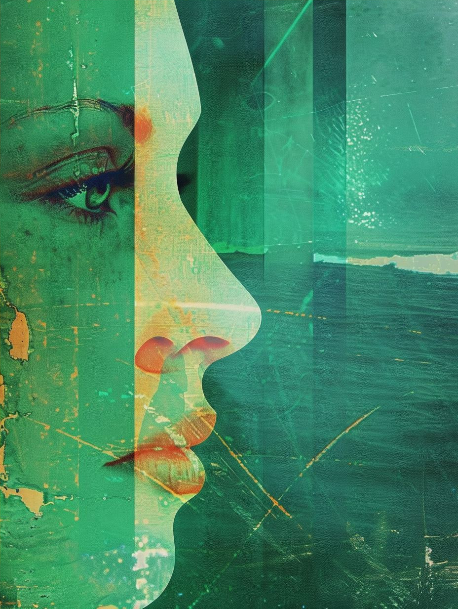 Emerald Dreams Ethereal Portrait