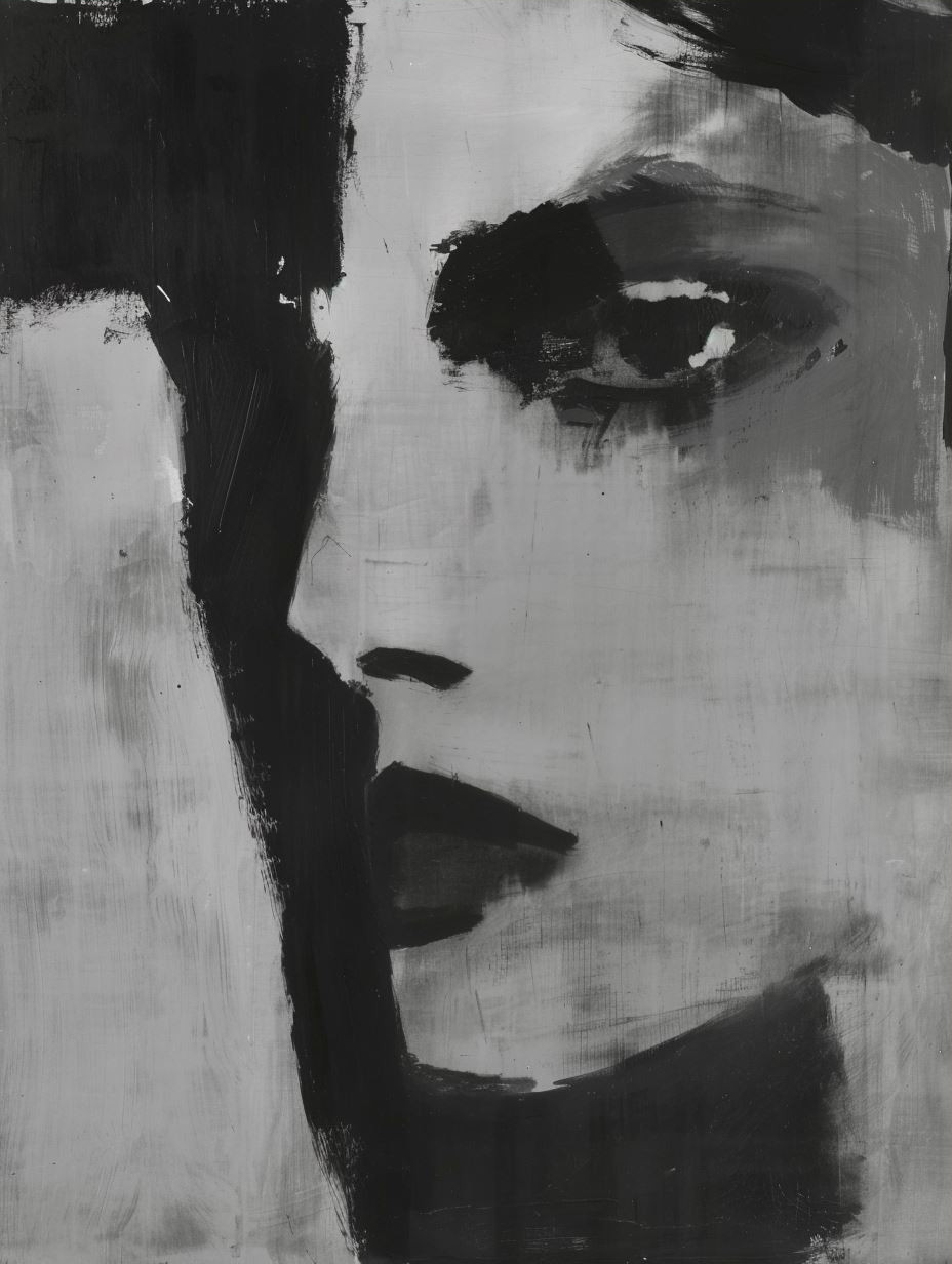 Fragmented Gaze in Abstract Color