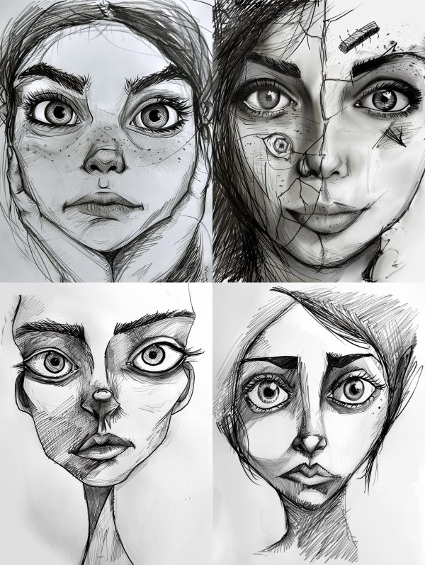 Charcoal Soul Gaze