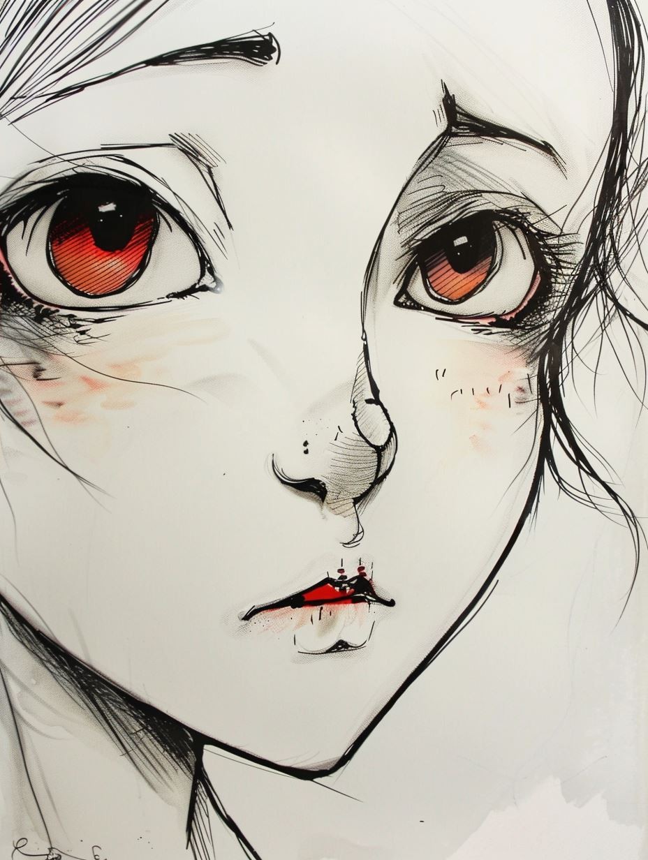 Melancholic Ink Muse - Image 4