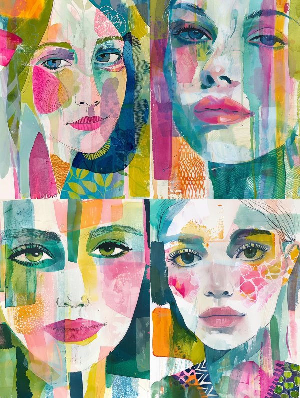 Prismatic Soul Portrait