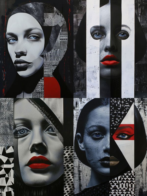 Fragmented Visions of Modern Beauty