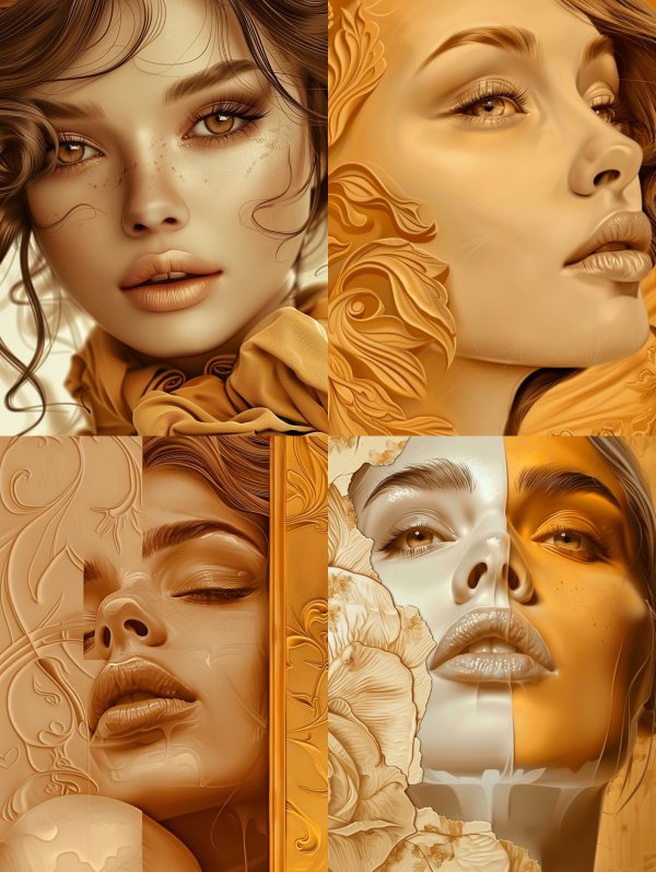 Golden Hour Ethereal Portrait