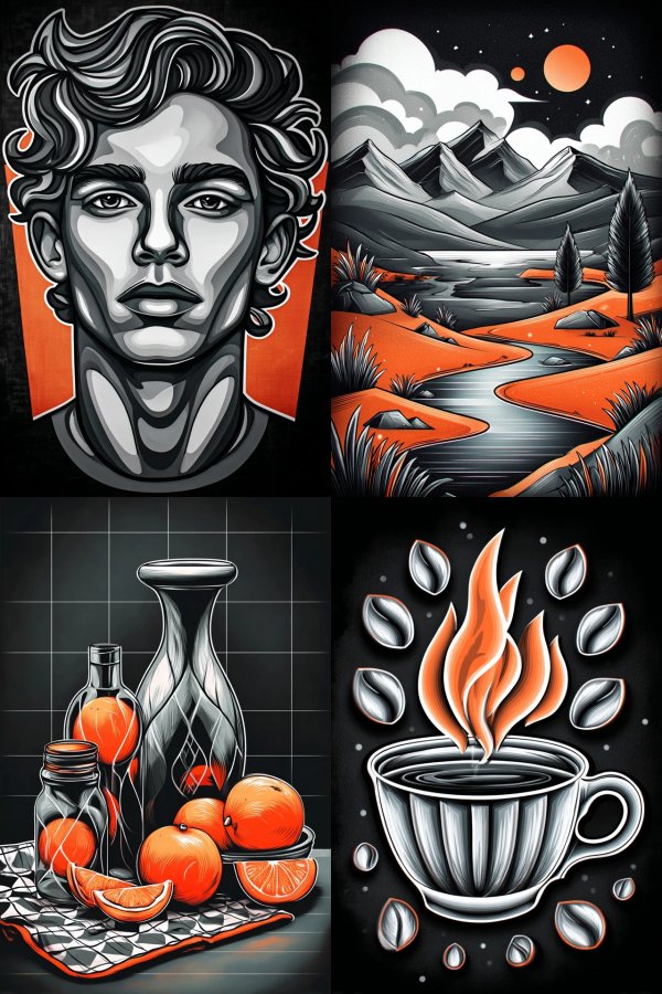 Monochrome Sculpted Essence