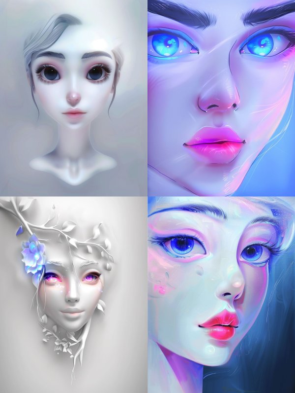 Ethereal Porcelain Dream