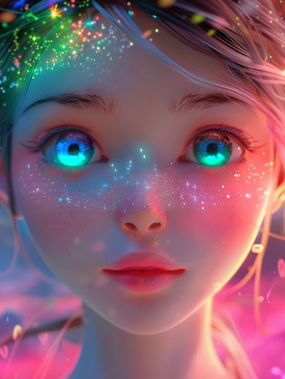 Celestial Stardust Gaze - Image 3