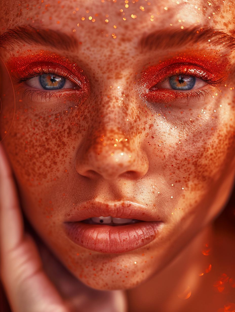 Gilded Ember Skin Texture