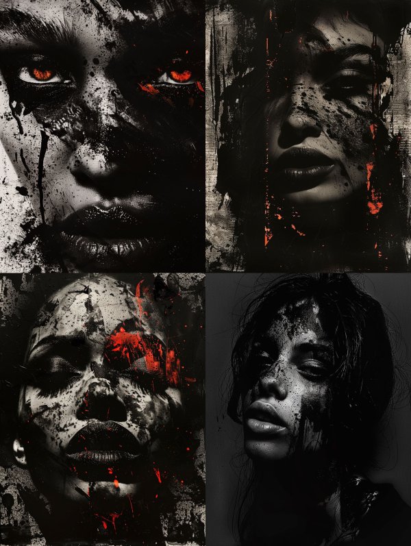 Dark Gothic Horror Portraits
