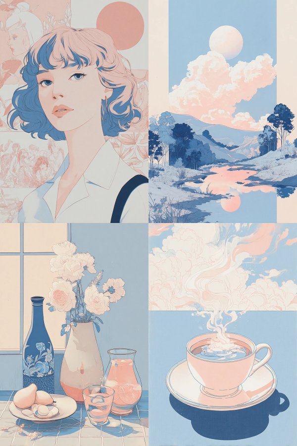 Pastel Dream Portrait