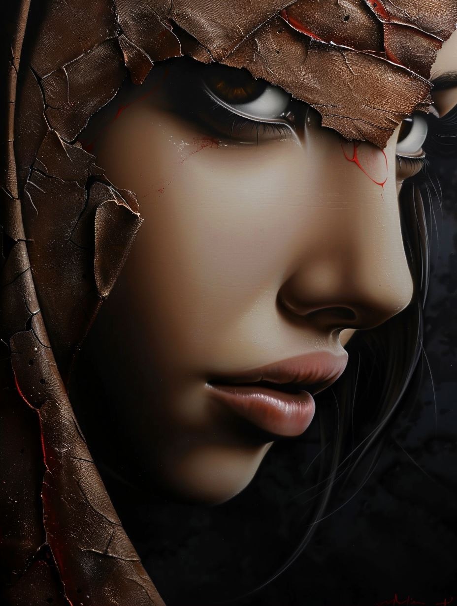 Fractured Soul Portrait