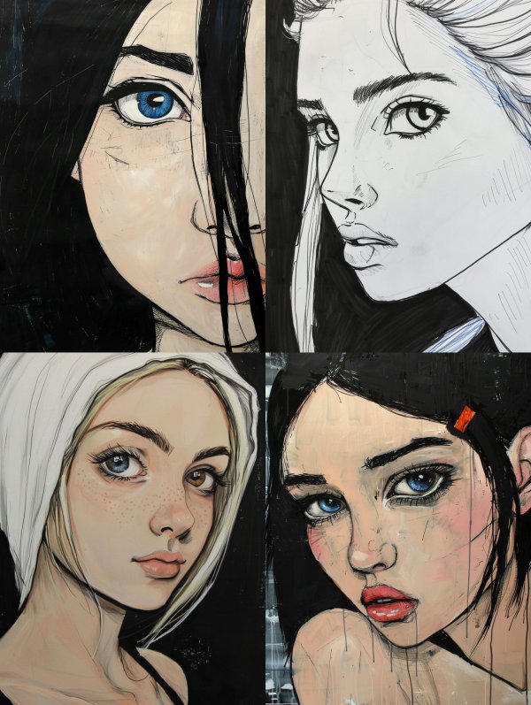 Ink Noir Gaze