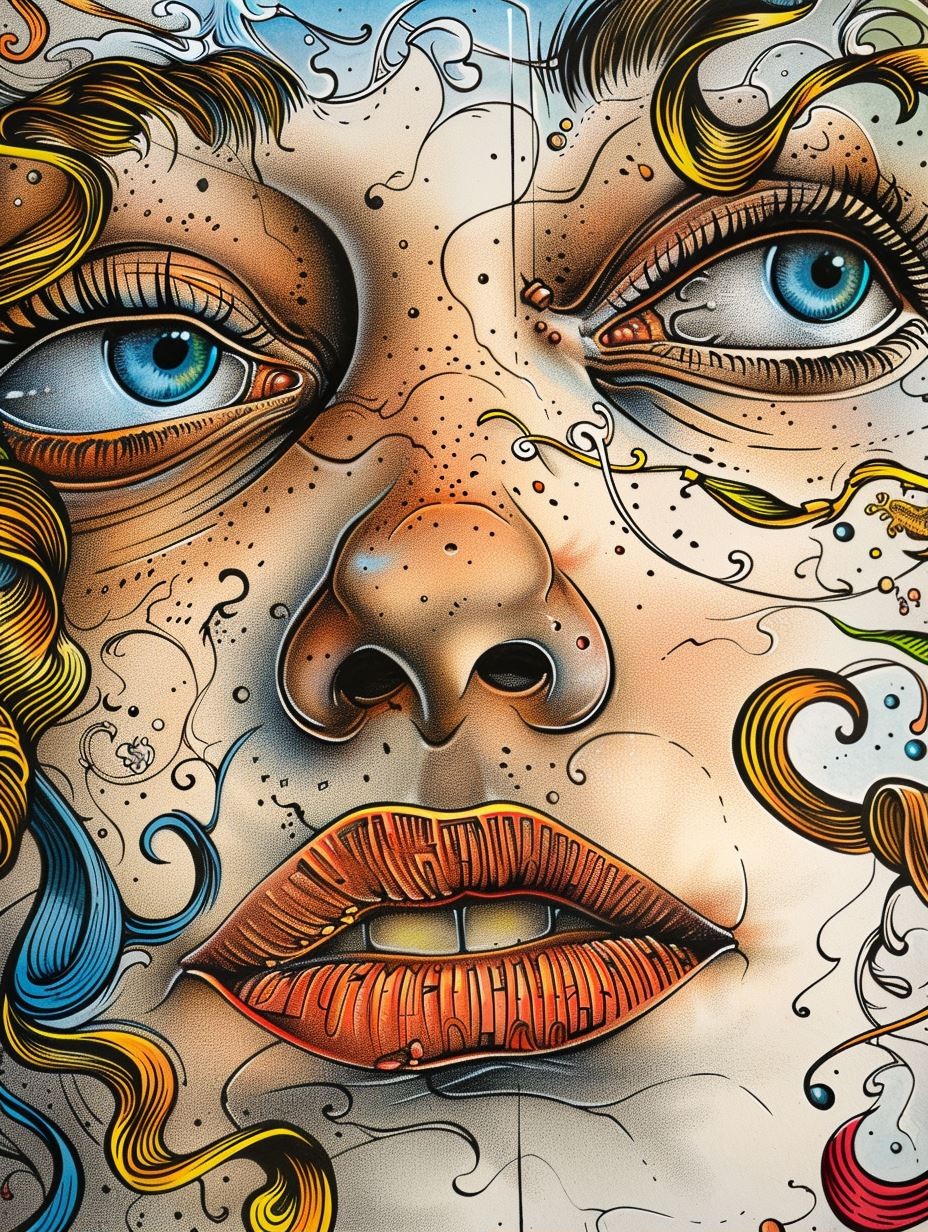 Psychedelic Dream Portrait 2