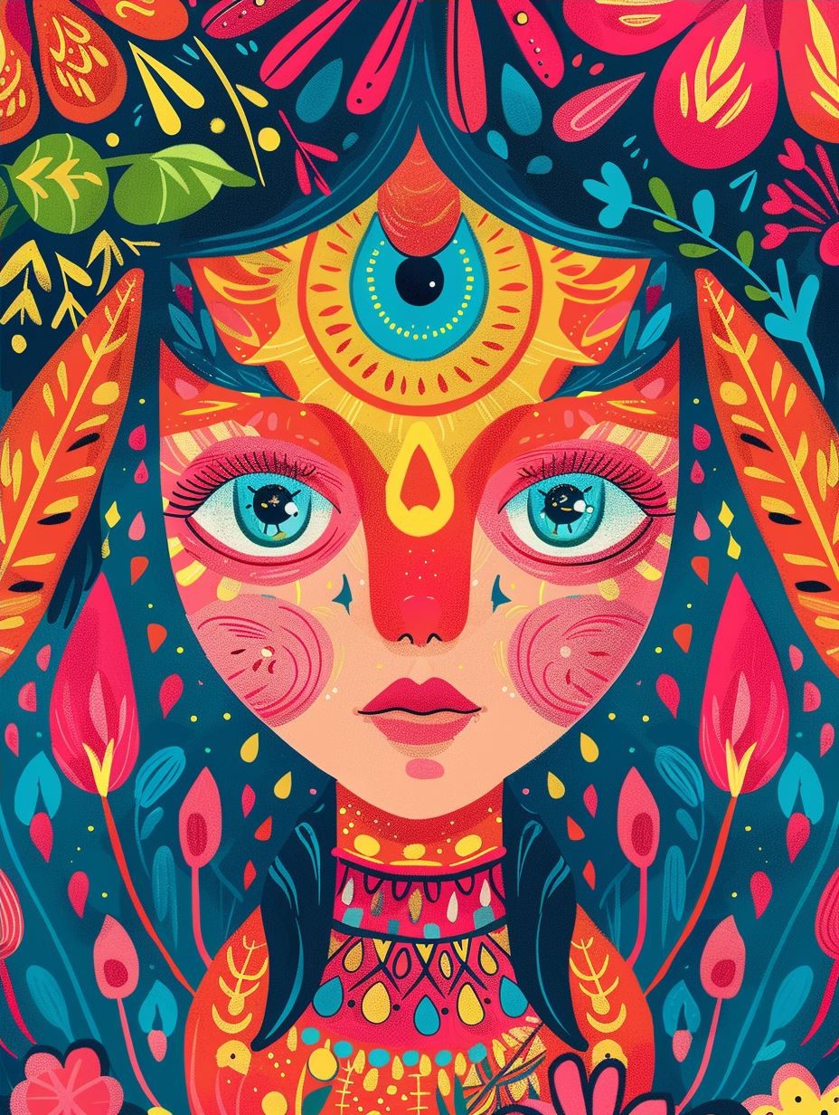 Prismatic Dream Portrait 3