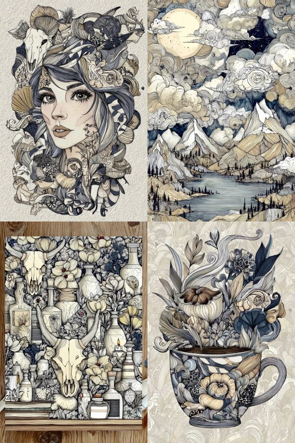 Intricate Ink Dreams