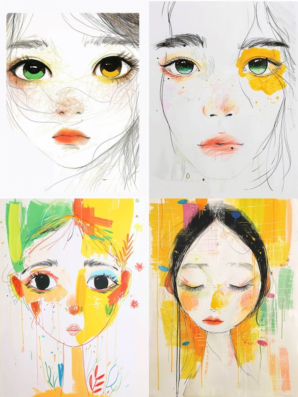 Ethereal Sketch Gaze