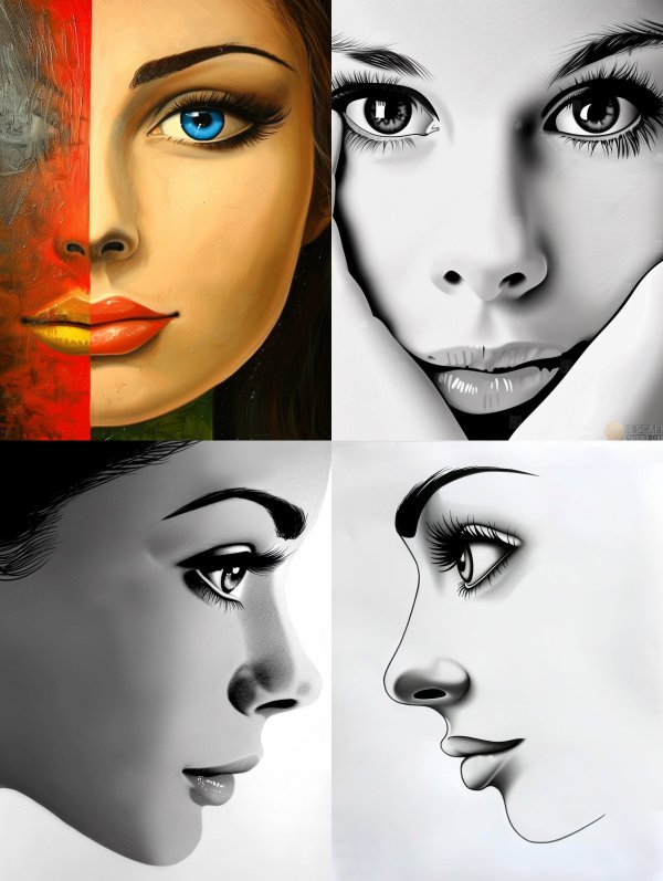 Hyper-Realistic Digital Portrait Study