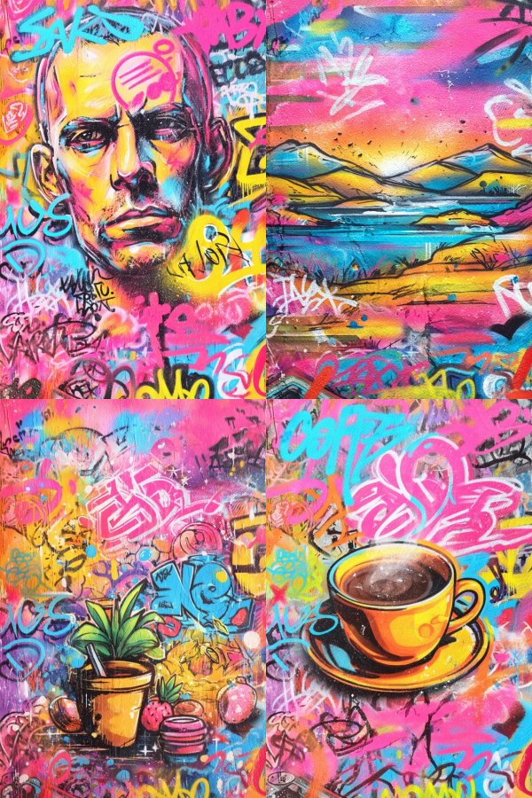 Neon Graffiti Soul