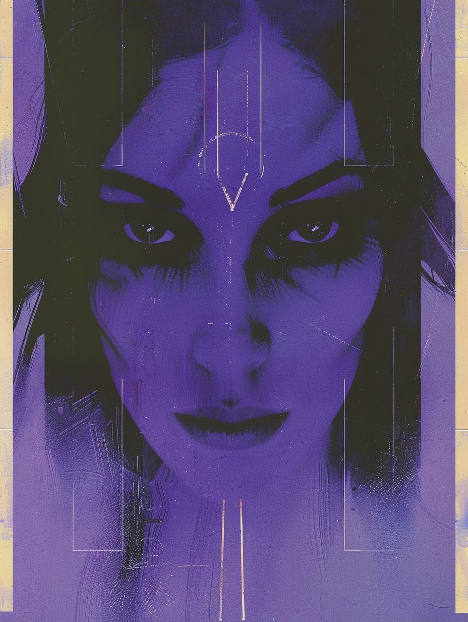 Violet Digital Ghost - Image 1