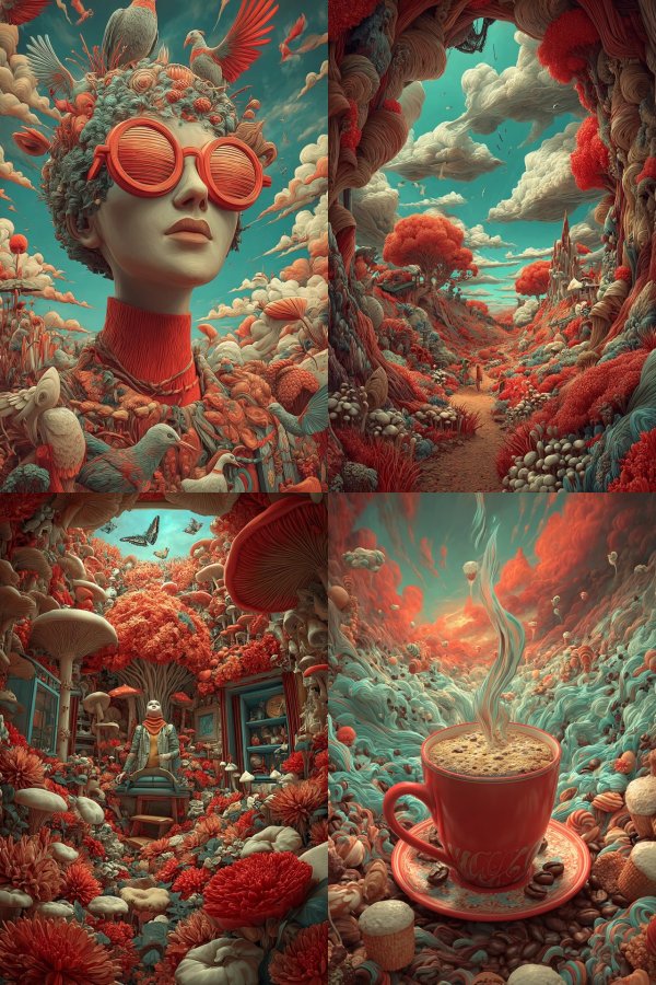 Avian Dreamscape Vision