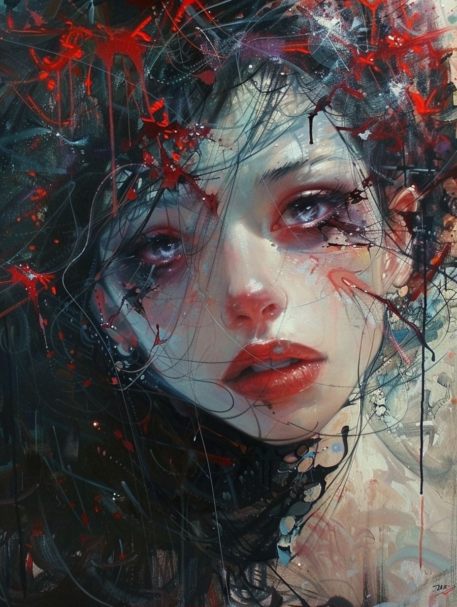Crimson Chaos Portrait 2