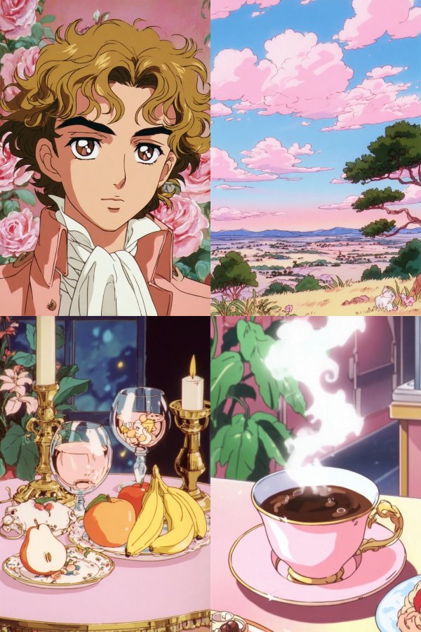 Romantic Anime Elegance