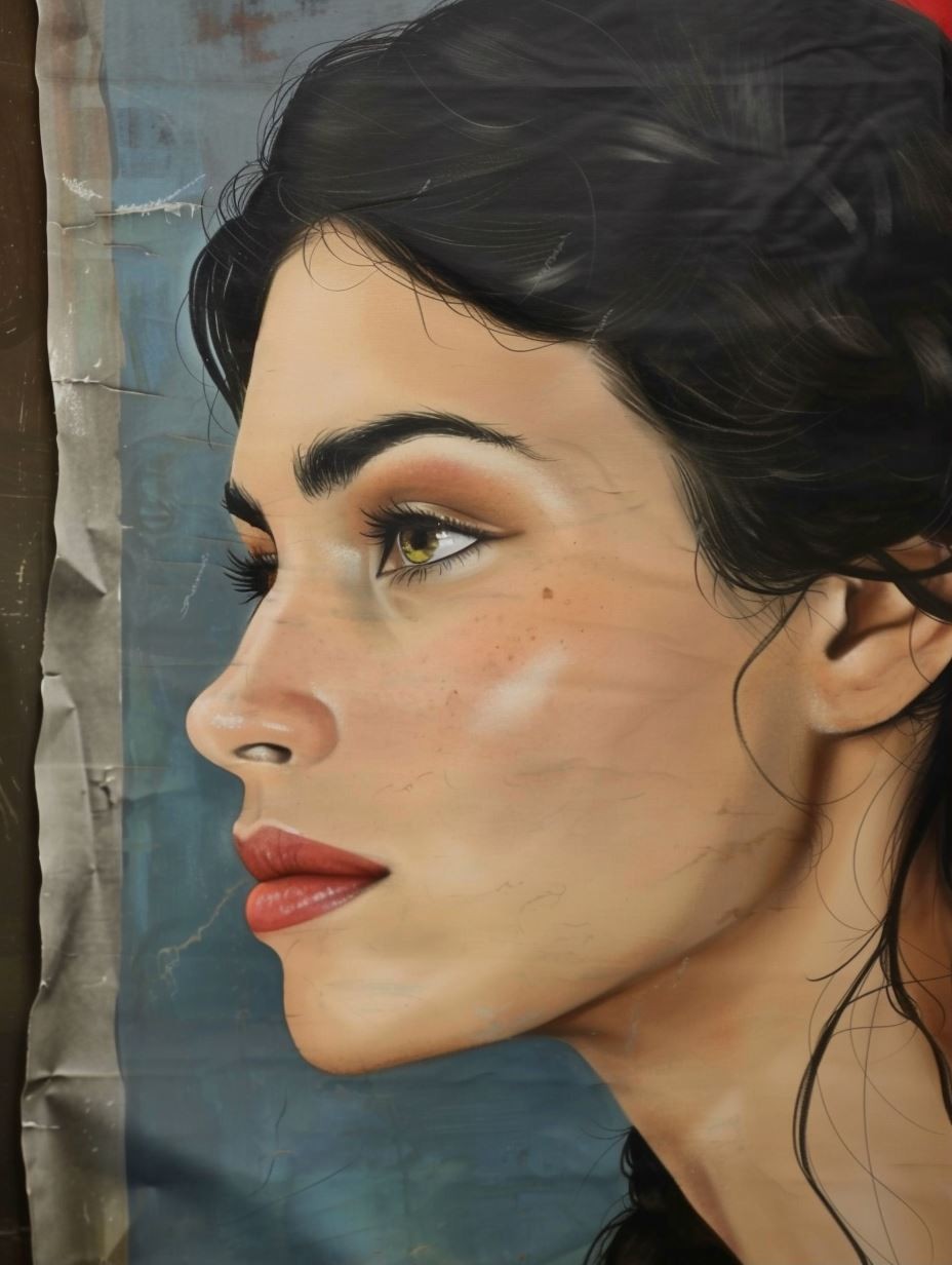 Velvet Gaze Portrait