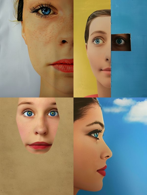 Fragmented Visions of Feminine Grace
