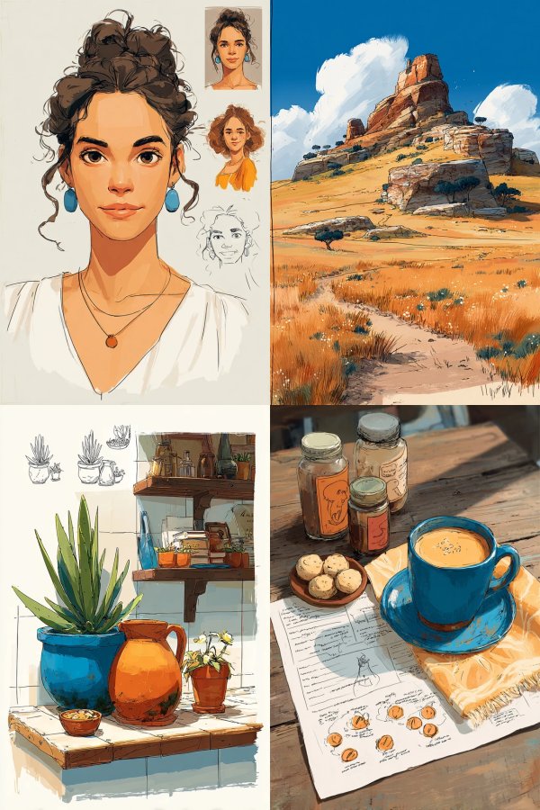 Artistic Portrait Sketches