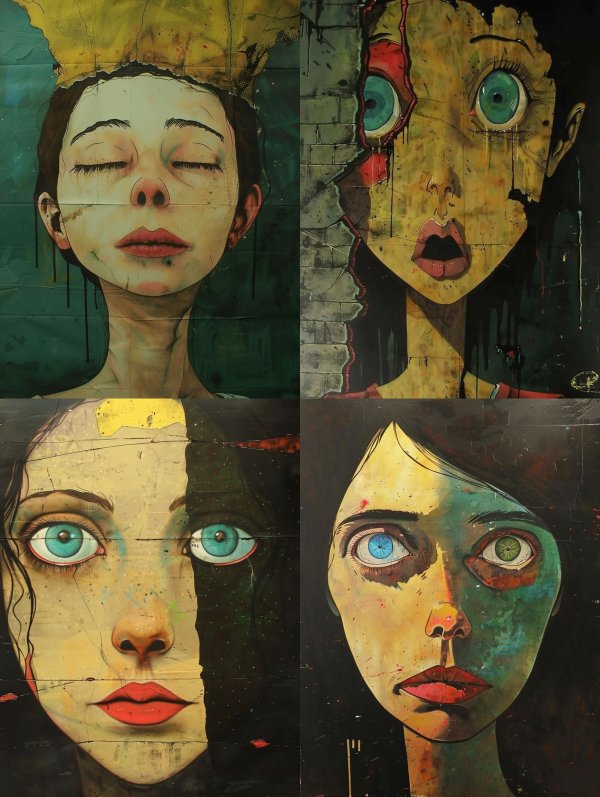 Melancholic Urban Muse