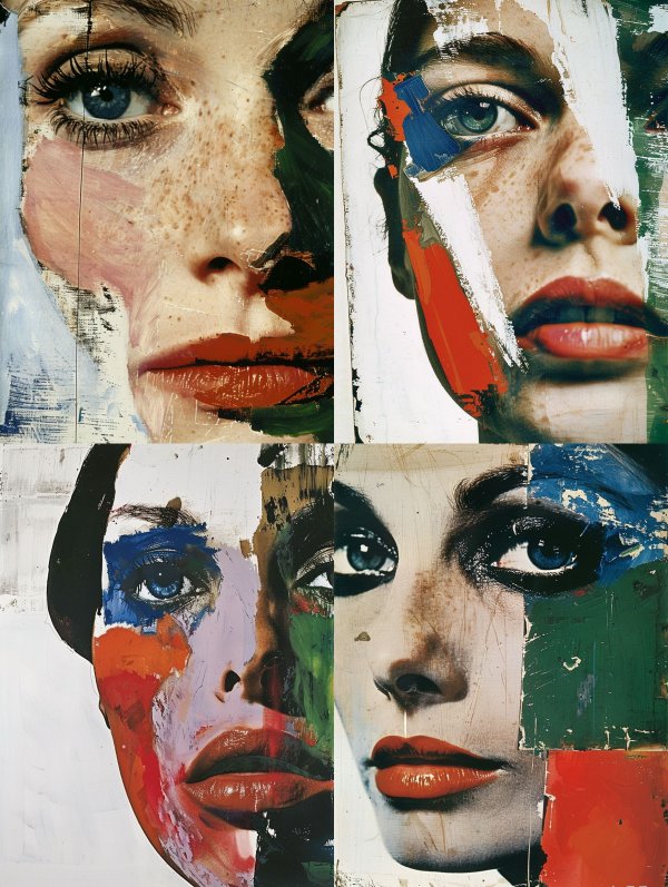 Fragmented Visions of Modern Beauty