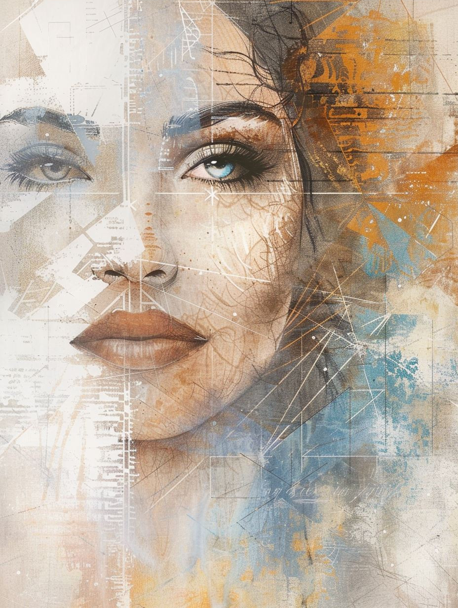 Fragmented Soul Portrait