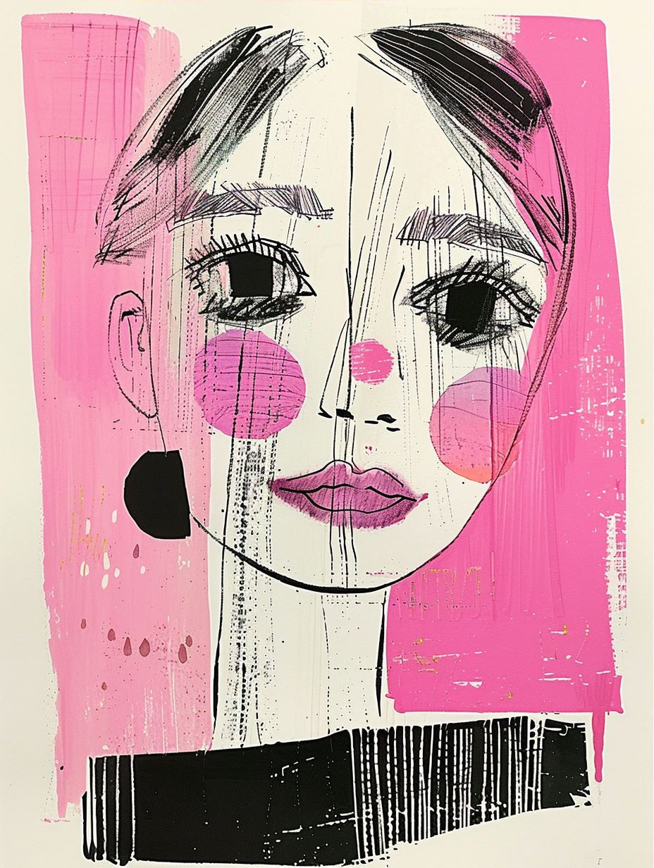 Neon Pop Art Portraiture