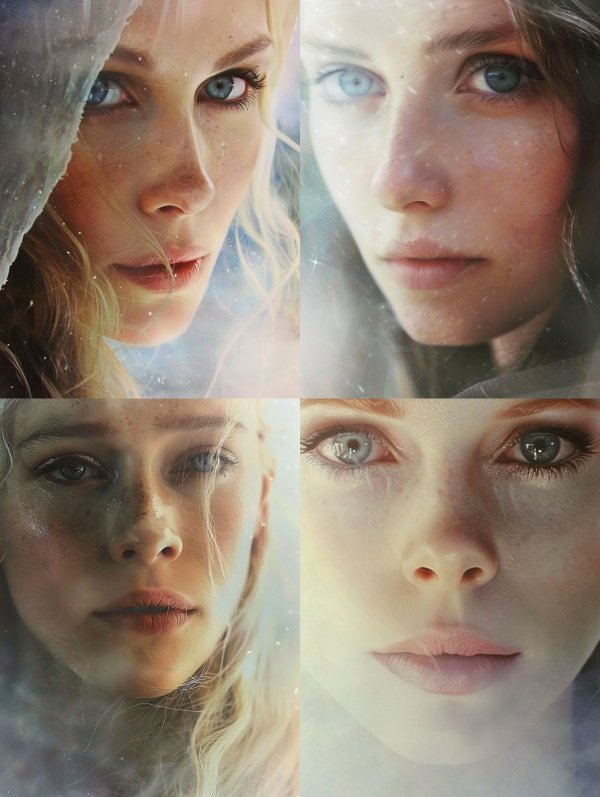 Frosty Ethereal Gaze