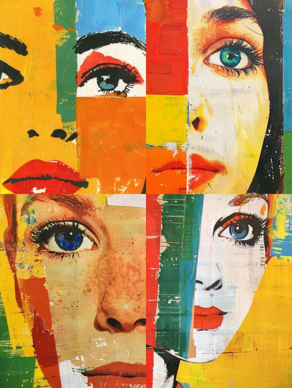 Vibrant Pop Art Fragment