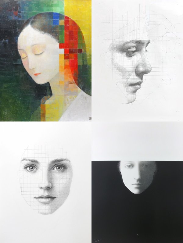 Fragmented Serenity in Color