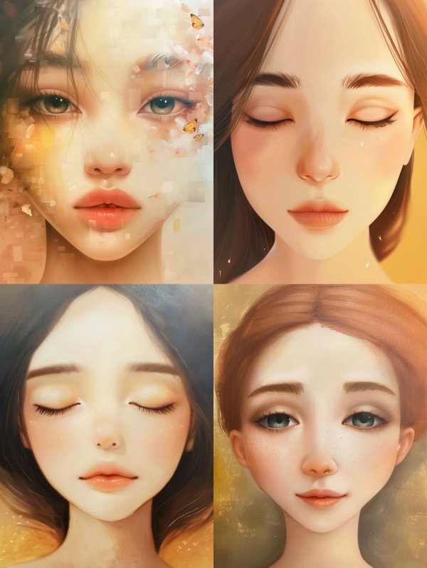 Fragmented Ethereal Beauty