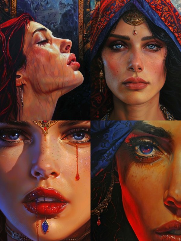 Crimson Veins of Desire