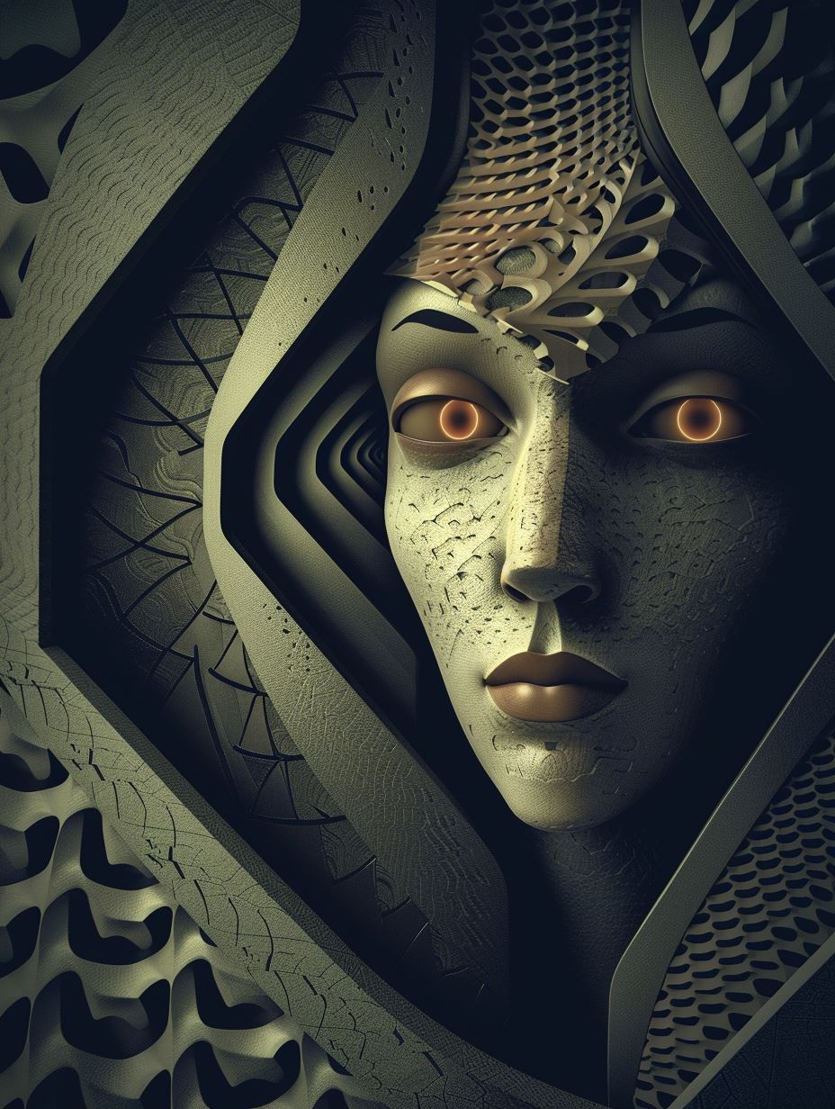 Fragmented Soul in Golden Geometry